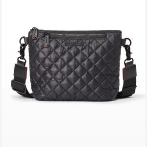 MZ Wallace Metro Scout Small Quilted Zip Crossbody Bag